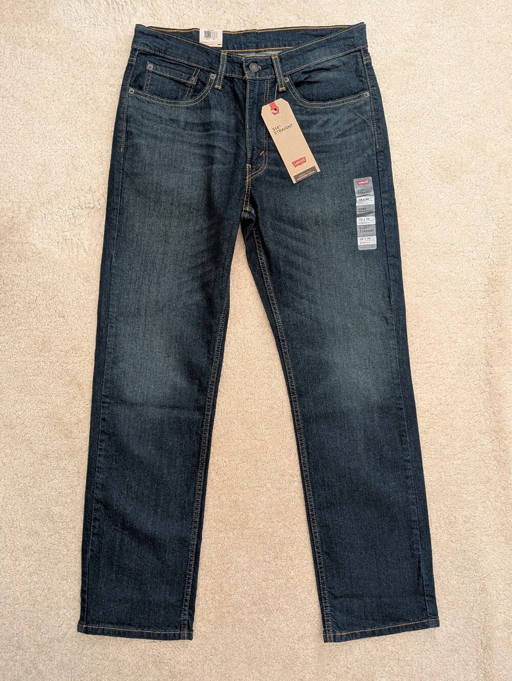 NWT Levi's 514 Straight Jeans